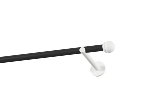 Garniža 19mm obyčajná tyč - 1rad - TODI MAX - čierno biela 1