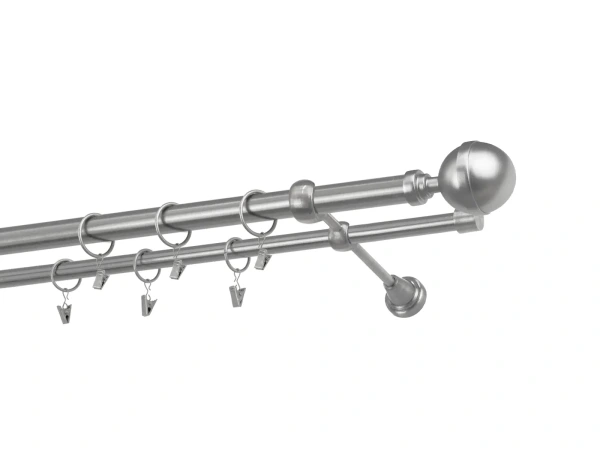 Garniže 25x16mm - dvojradové - KALISTO - satin