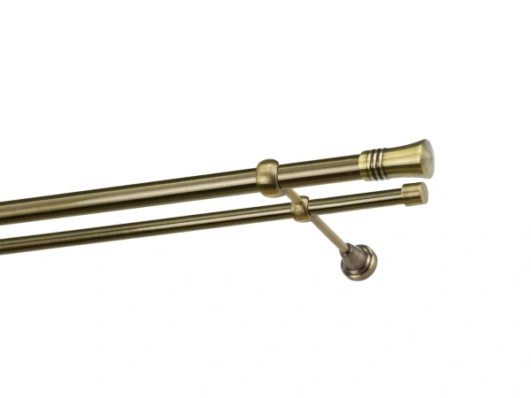 Garniže 25x16mm - dvojradové - CAPRI - antik 1