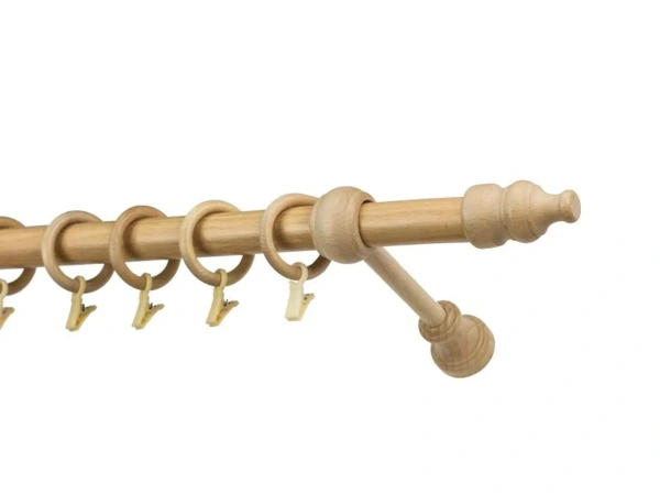 Garniže drevená 28mm jednoradové - BUK