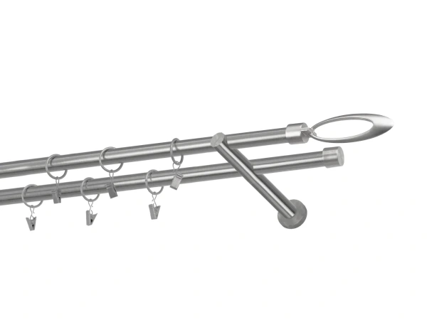 Garniže 19x19mm - dvojradové - VENEZIA - satin