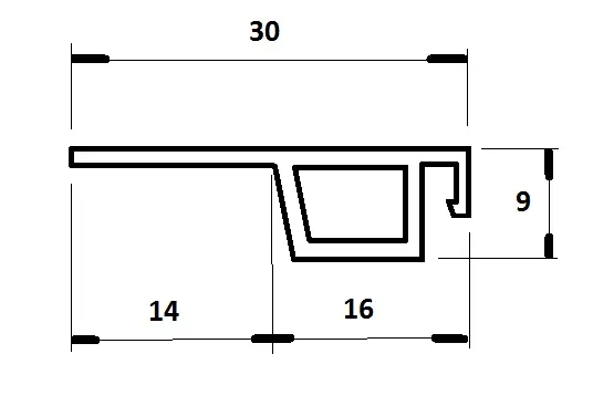 Sieťky na OKNO - pevné- atyp - tvar 14 1