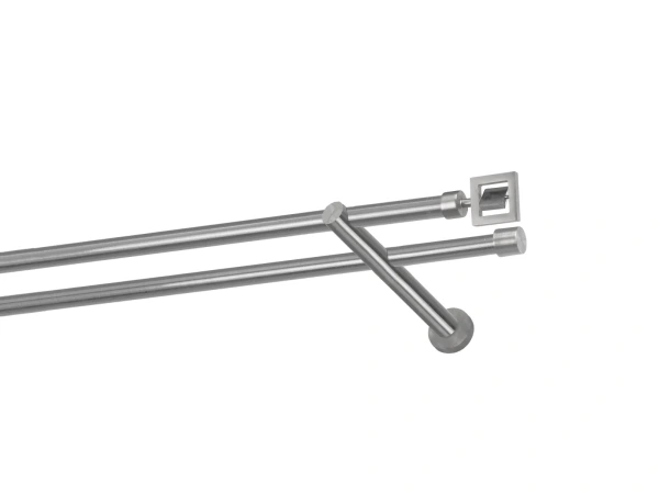 Garniže 16x16mm - dvojradové - SATURN - satin 1