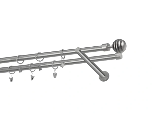 Garniže 19x19mm - dvojradové - VERONA - satin