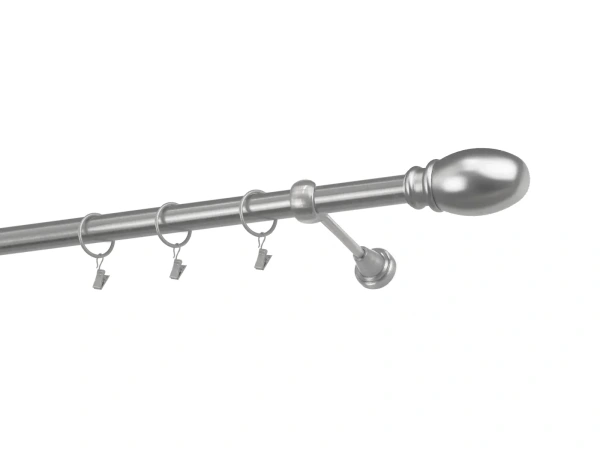 Garniže 25mm - jednoradové - BELUNO - satin