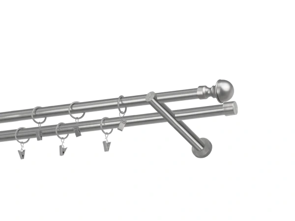 Garniže 19x19mm - dvojradové - BOSTON - satin