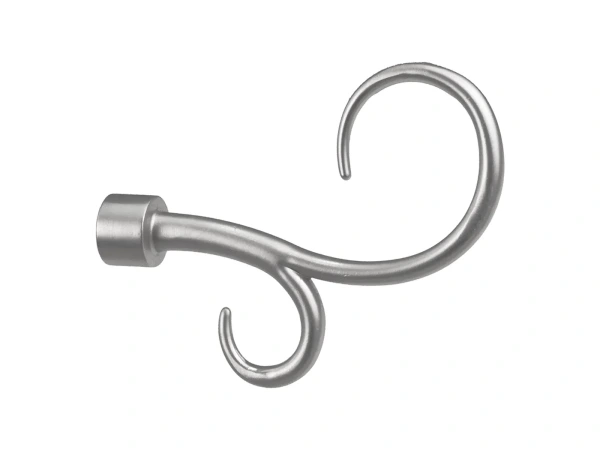 Garniže 16x16mm - dvojradové - HÁK DVOJITÝ - satin 2