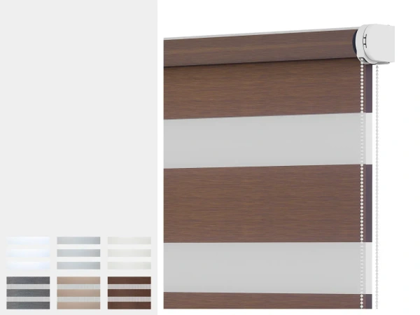 Roleta SOLID S - deň a noc - látka EXCLUSIVE