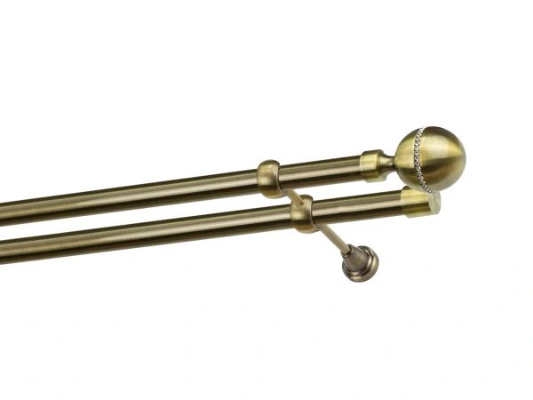 Garniže 25x25mm - dvojradové - KALISTO CRYSTAL - antik 1