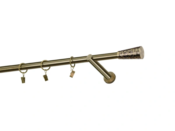 Garniže 19mm - jednoradové - SEVILLA - antik