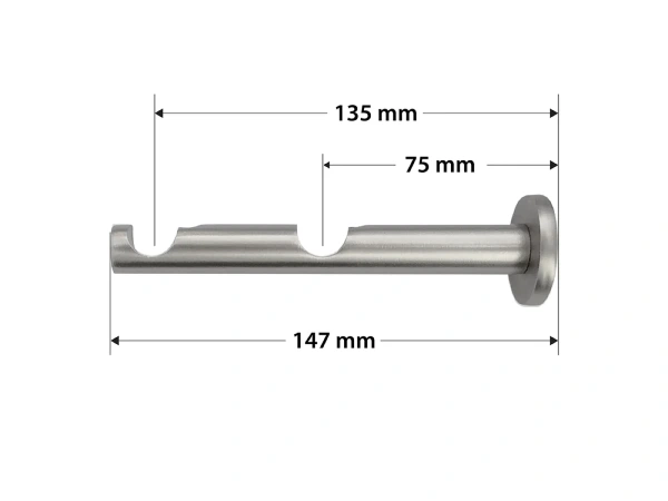 Garniže 16x16mm - dvojradové - SIGMA - satin 3