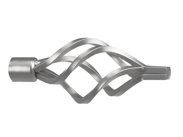 Garniža 19mm - drážková tyč - 1rad - GUĽA AZUR - satin 2