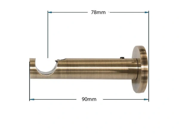 Garniže 16mm - jednoradové - VIOLO - antik 3