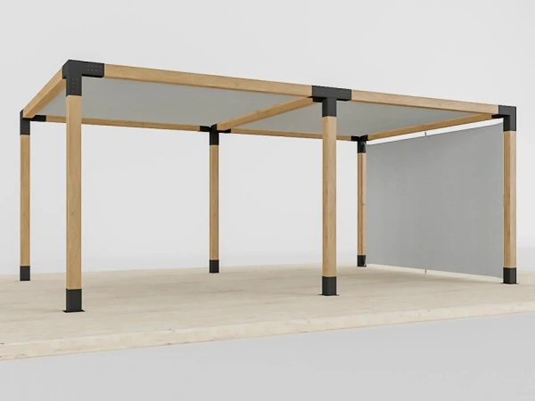 Pergola VEGAS - voľne stojaca na pätkách - 2 sekčná