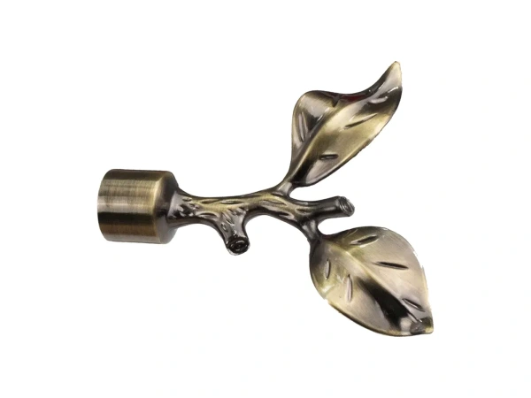 Garniže 16x16mm - dvojradové - LIST ROSE - antik 2