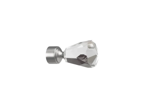 Garniže 19x19mm - dvojradové - CRYSTAL CONE - satin 2