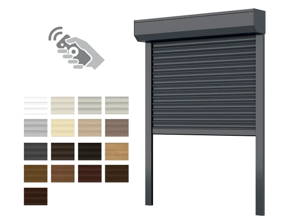 Hliníkové rolety BOX 165mm - výška do 2240 mm - MOTOR - DIAĽKOVÉ