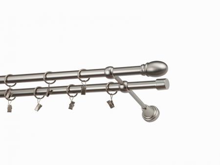 Garniža 19x19mm - 2rady - BELUNO - satin