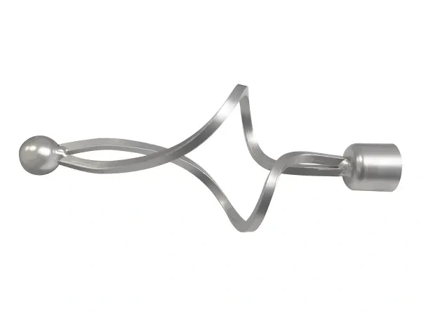 Garniže 16mm - jednoradové - FALIST - satin