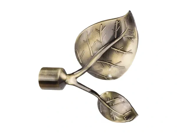 Garniže 16x16mm - dvojradové - LIST VEĽKÝ - antik