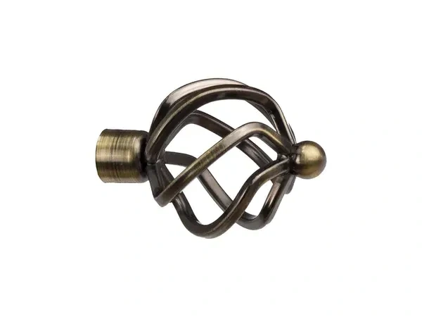 Garniže 16x16mm - dvojradové - SPIRAL - antik